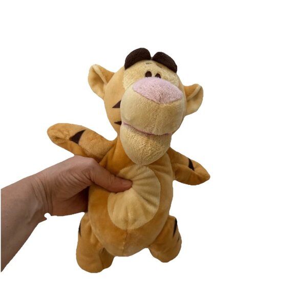 Disney Baby Tigger Plush Stuffed Animal Rattle Crinkle Ears Stuffy Winnie Pooh - Picture 7 of 9